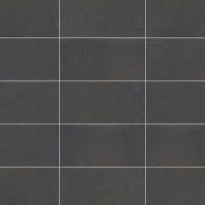 Qualis Ceramica California Slate Monterey Black 12X24 - Grid