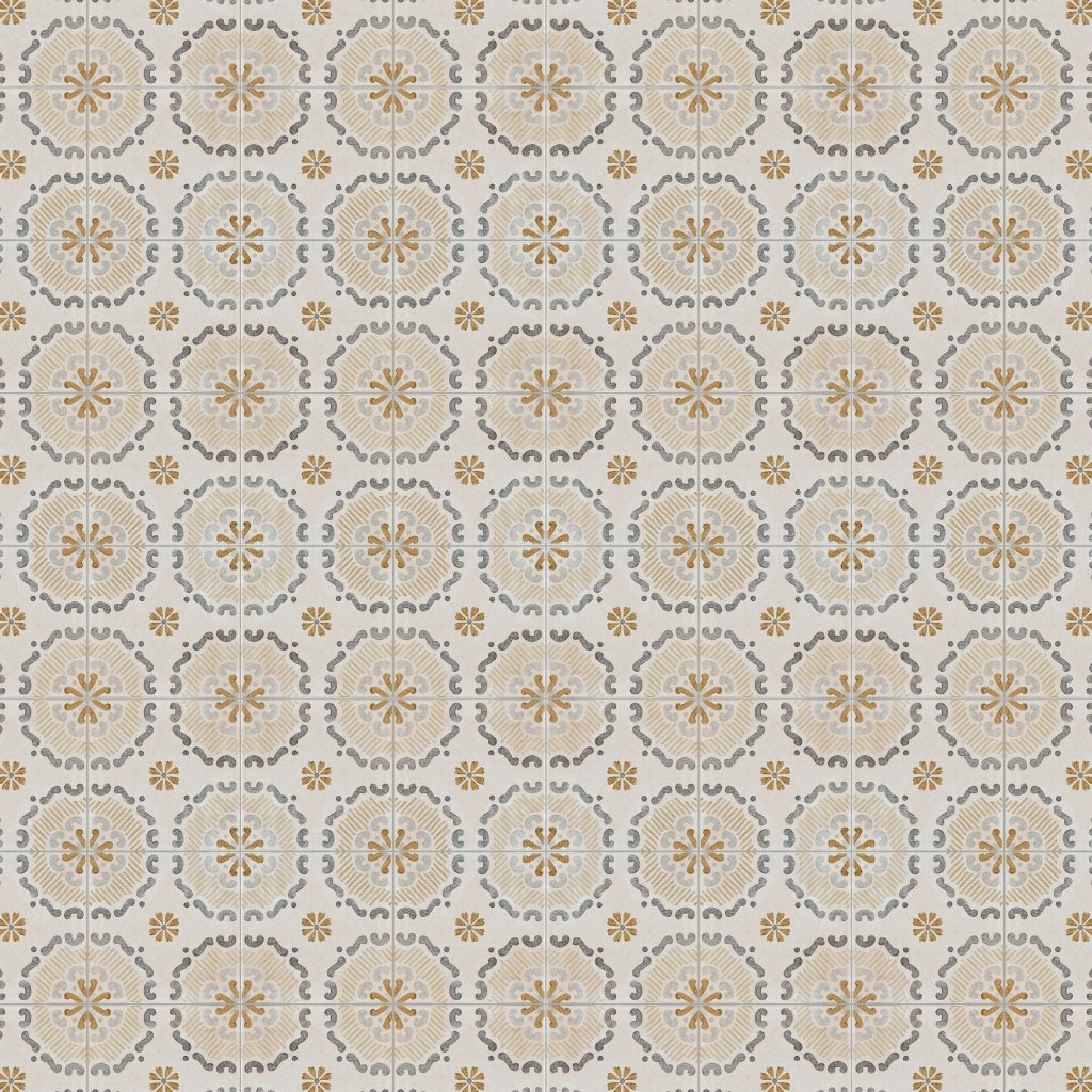 Marble Systems Milazzo Classic Glazed Ceramic Tile 8x8 - Milazzo Classic