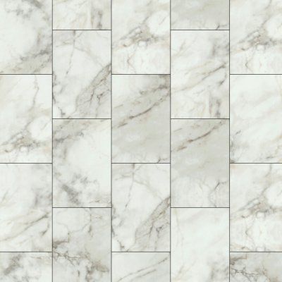 Karndean Designflooring RIVER MARBLE SCB-ST31-G - WHITE - 12" x 18"