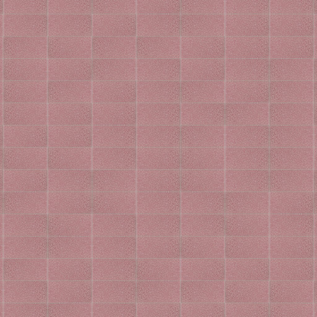Marble Systems Rosie Glossy Ceramic Tile 4x8 - Rosie