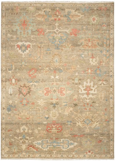 Nourison Home Nourison Heritage Vine HTV04 12' x 15' Charcoal Vintage Indoor Rug - 12' x 15'