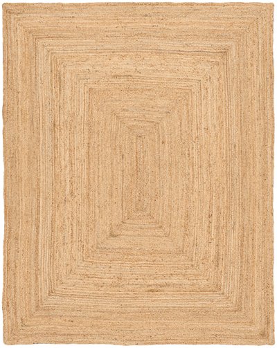 Nourison Home Nourison Natural Jute NJT03 6' x Round Natural Farmhouse Indoor Rug - 6' x 9'