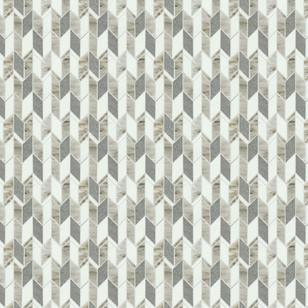 American Olean Stone Theory - Geo, Arrow, 3, Matte (ST89) - Geo