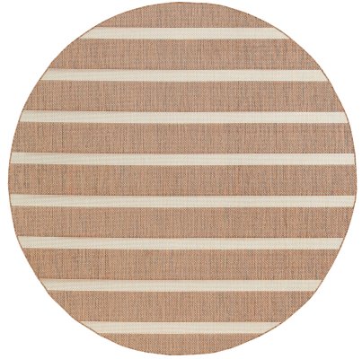 Nourison Home Nourison Positano POS03 10' x 14' Jute Ivory Modern Rug - 5' Round
