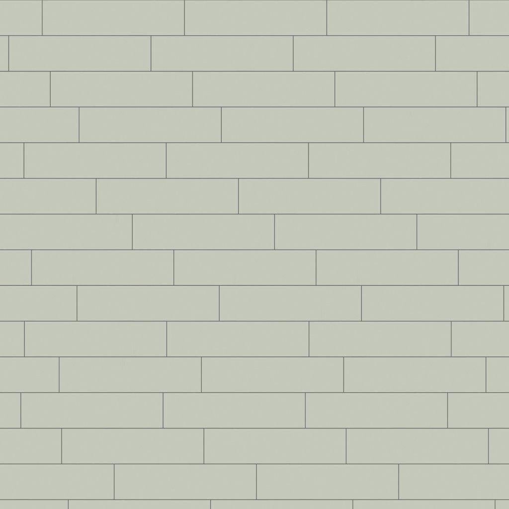 Qualis Ceramica Traditions Soft Sage 4X16 Glossy - Sage