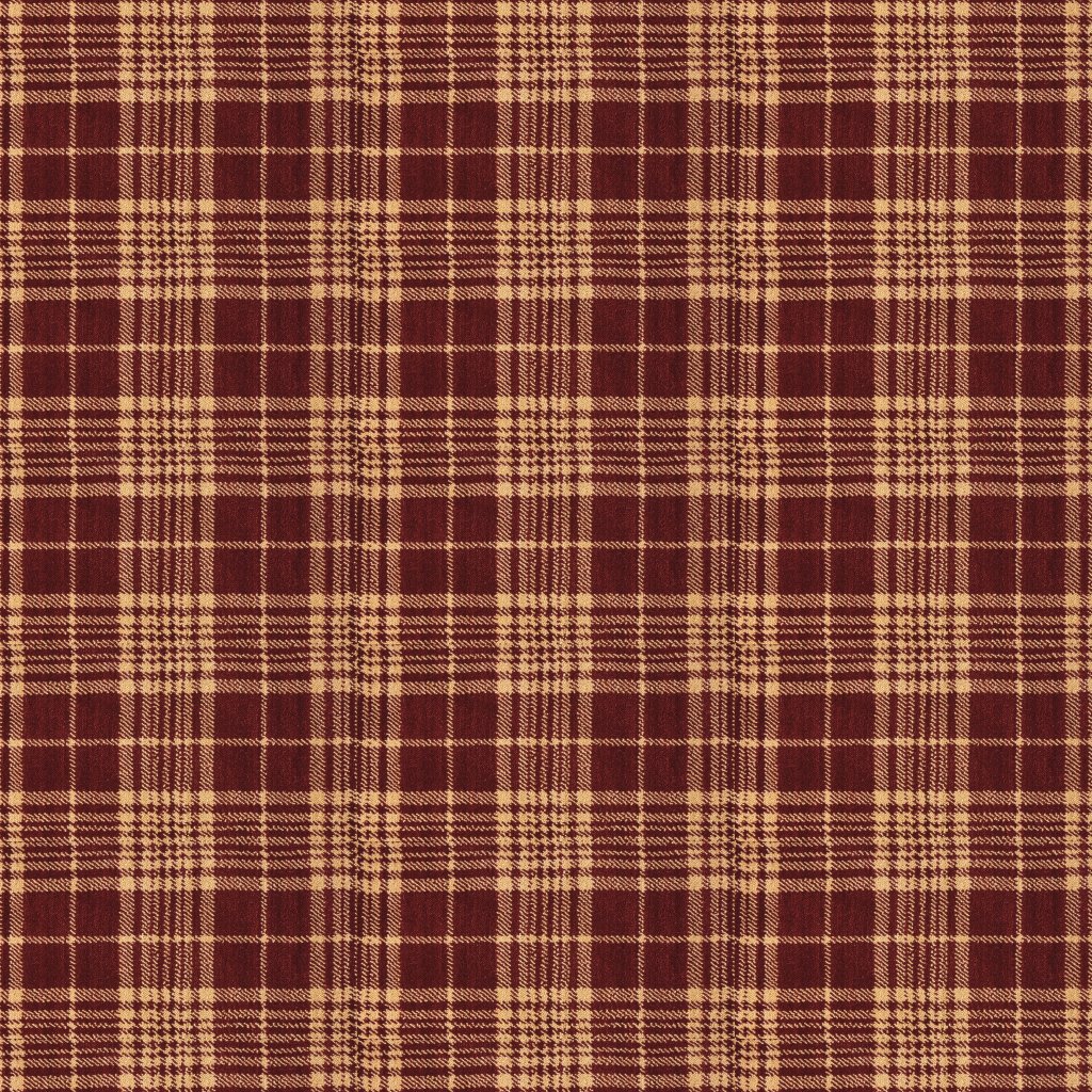 Nourison GINGHAM PLAID GINGP GARNET