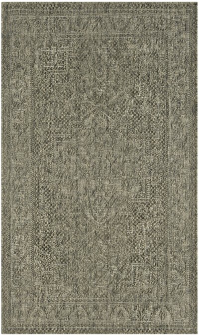 Nourison Home Nourison Tulum TLM05 2'2" x 8' Olive Outdoor Rug - 2' x 3'