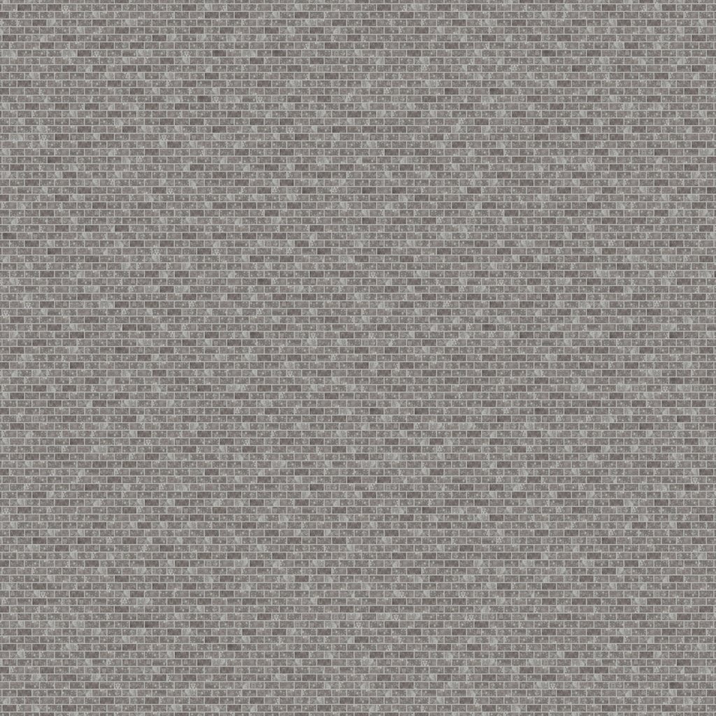 Daltile Diplomacy Medium Grey, Brick Joint, 5/8X1, Matte - Medium Grey