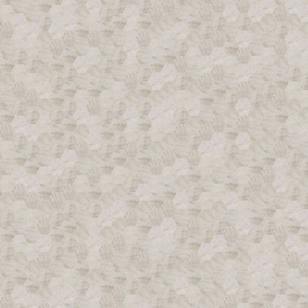 Qualis Ceramica Royal Stoneworks 2" Taj Mahal Classic Hex