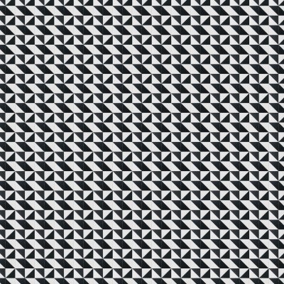 Marble Systems Snow White, Black Honed Mcm Square Marble Mosaic 8x8 - Snow White, Black - 8" x 8" x 3/8"