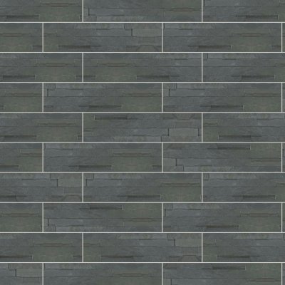 Qualis Ceramica Ledger Stone 6x24 Split Face - Alternating 1/3