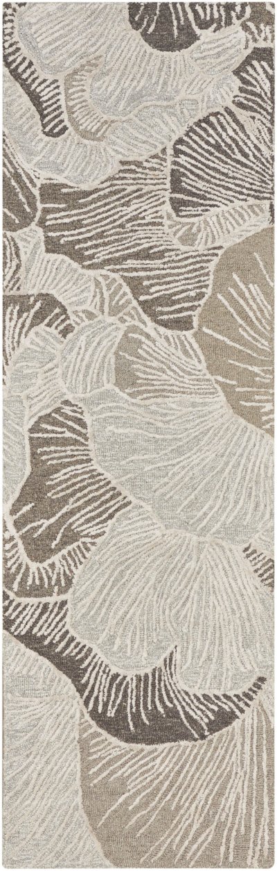 Nourison Home Nourison Avra AVR01 3'9" x 5'9" Grey Modern Indoor Rug - 2'3" x 7'6"