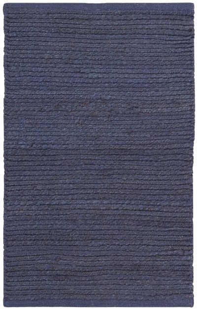 Nourison Home Nourison Natural Jute NJT01 6' x 9' Navy Farmhouse Indoor Rug - 3' x 5'