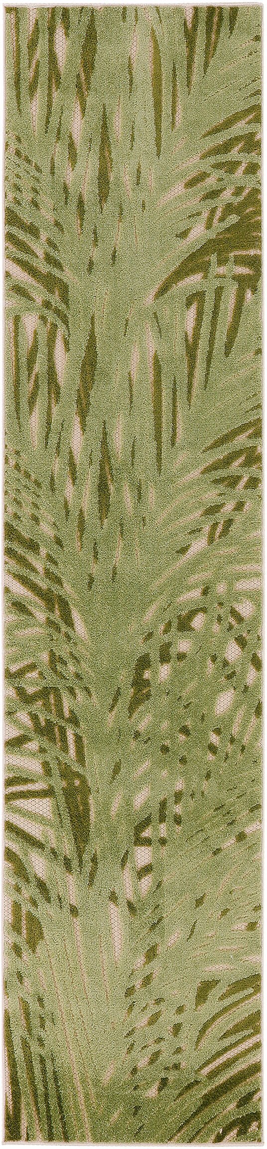 Nourison Home Nourison Aloha ALH41 2' x 6' Ivory Green Outdoor Rug