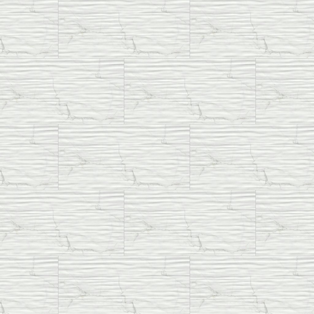 MSI Calacatta Stripe White 12X24 Glossy - Dymo