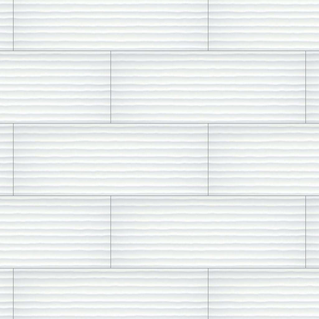 Emser Tile CENTER LINEAR -CER - White