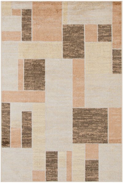 Nourison Home Nourison Astra Machine Washable ASW09 2'2" x 8' Beige Multicolor Modern Indoor Rug - 3'3" x 5'