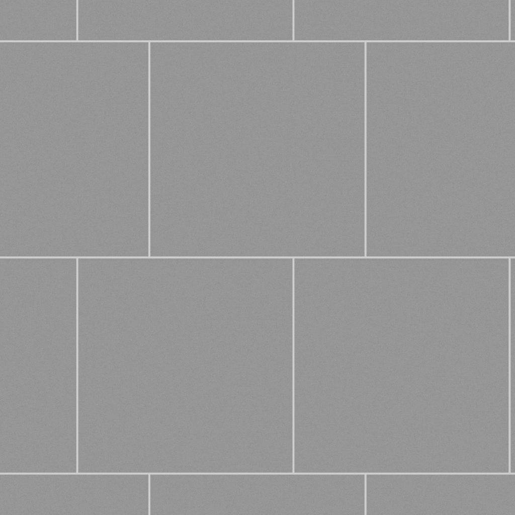 Qualis Ceramica High Rise Toronto Matt 24X24F - Dark Grey