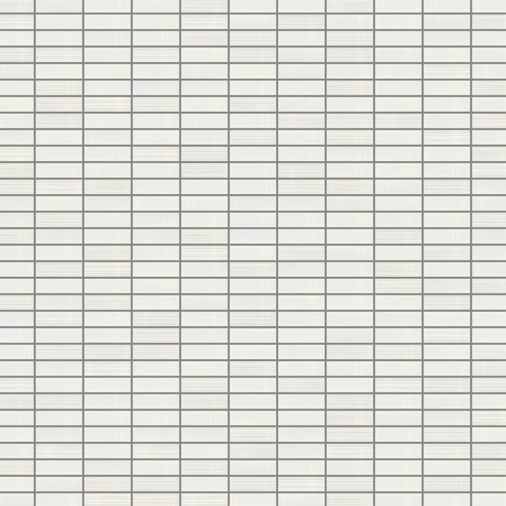 Emser Tile NAGARA GLOSSY STACKED MOSAIC -CER - White