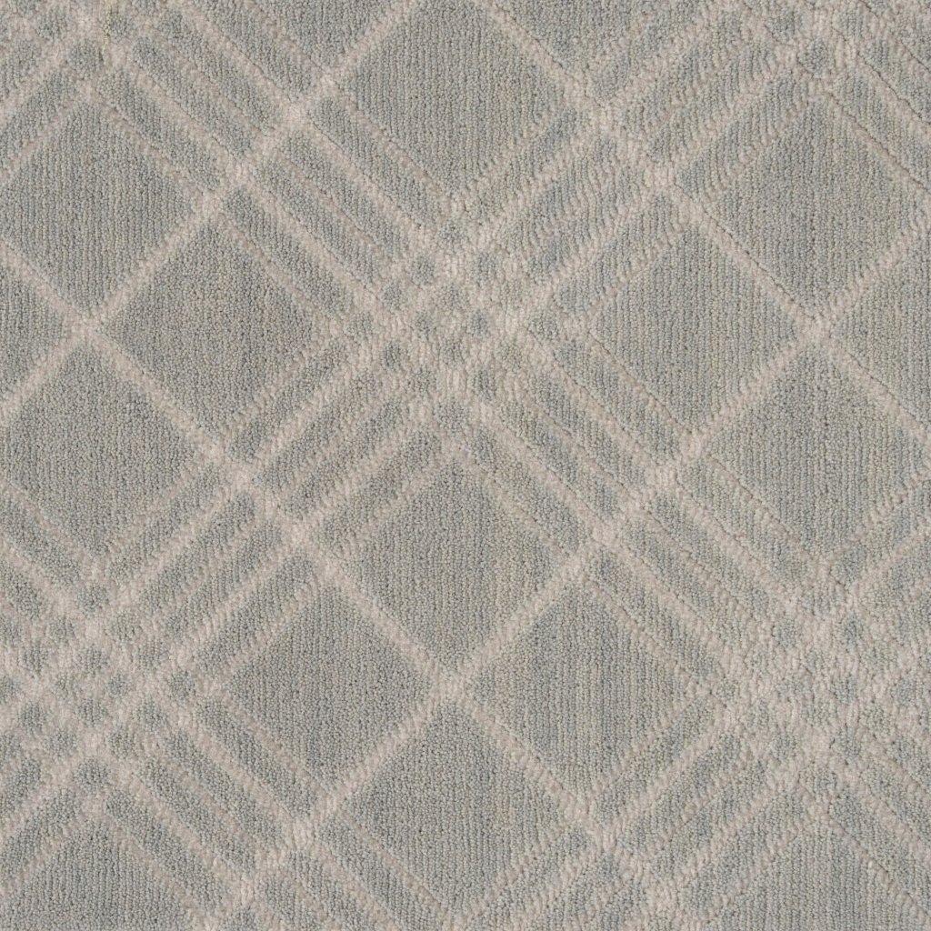 Nourison DANBURY DANBURY PLAID DBPLD BLUE MIST