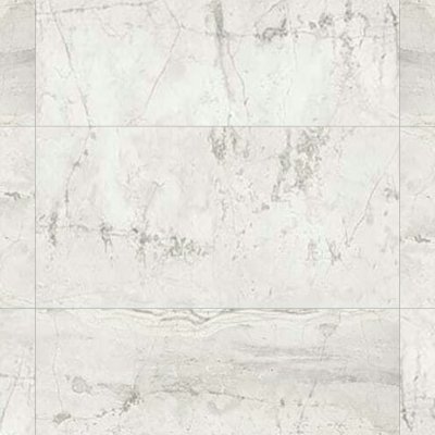 Marble Systems Romano White Polished Marble Look Porcelain Tile 24x48 - Romano White - 24" x 48" x 3/8"