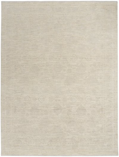 Nourison Home Nourison Shadows SHW03 7'10" x 9'10" Ivory Grey Vintage Indoor Rug - 9' x 12'