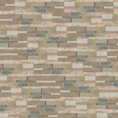 Qualis Ceramica Ledger Stone 6x24 Split Face - Random Length