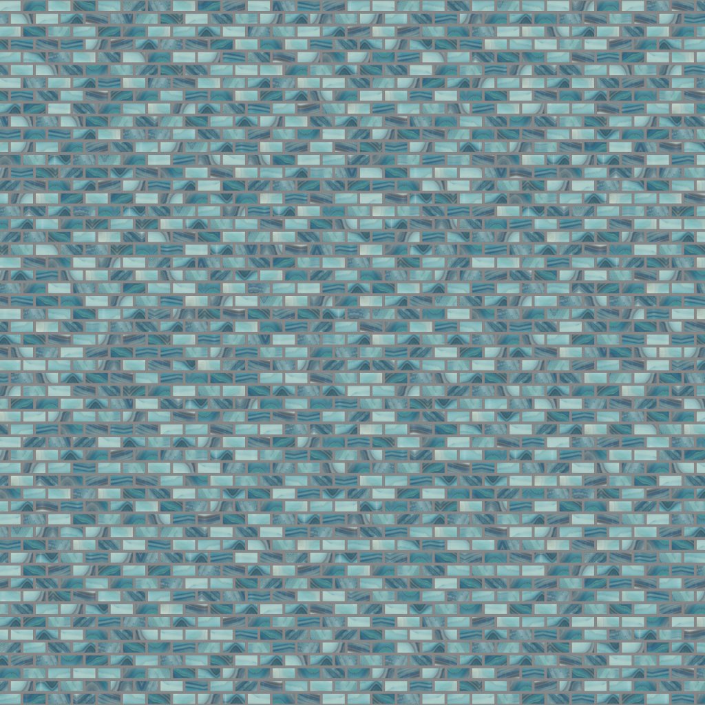 Emser Tile WATERLACE OFFSET MOSAIC -GLS - Gau