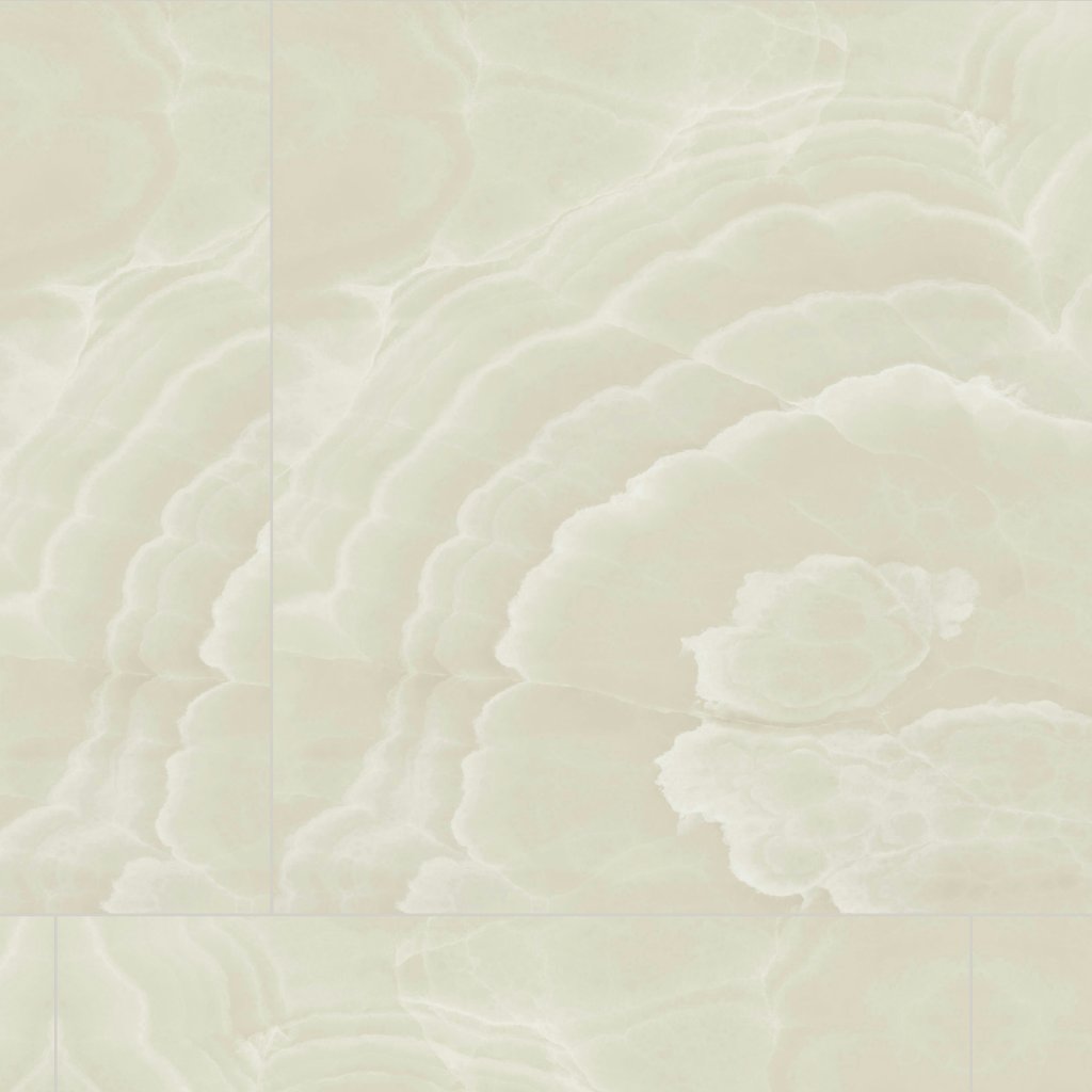 Qualis Ceramica Lustra 48x48 Onyx Crema Polished