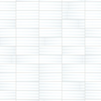 Qualis Ceramica Sausalito 5X13 White Matt 01 - Grid