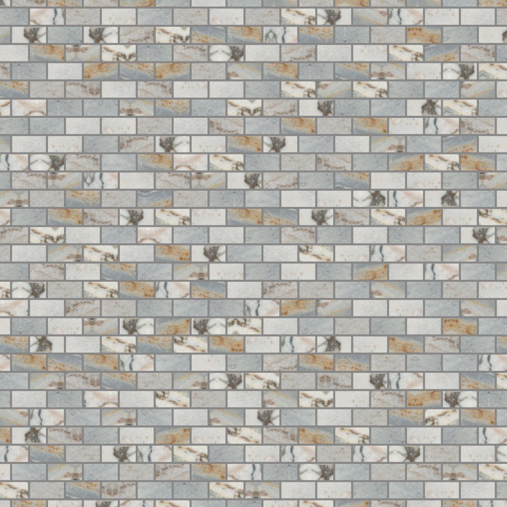 TALENTO POLISHED OFFSET MOSAIC -MAR