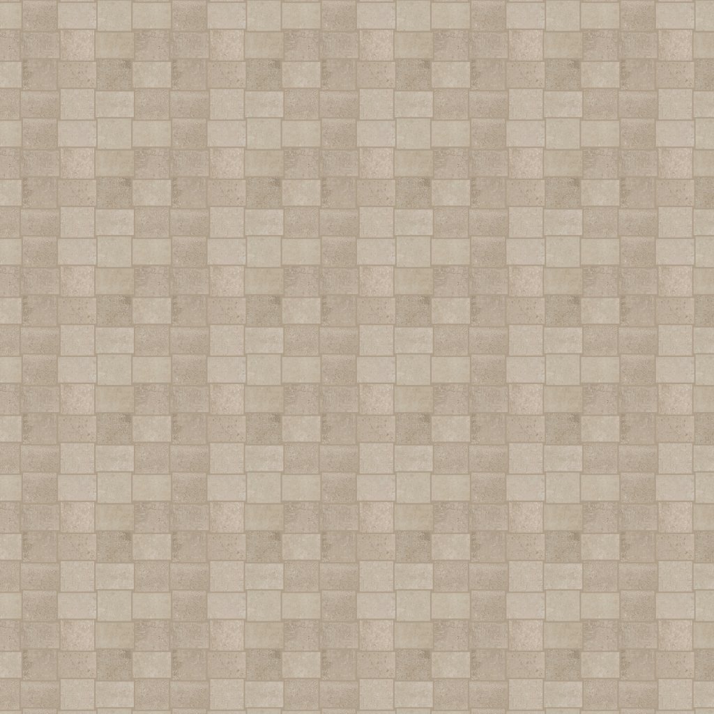 American Olean Union - Weathered Beige, Modern Wave, 2X3, Matte (UN02) - Weathered Beige
