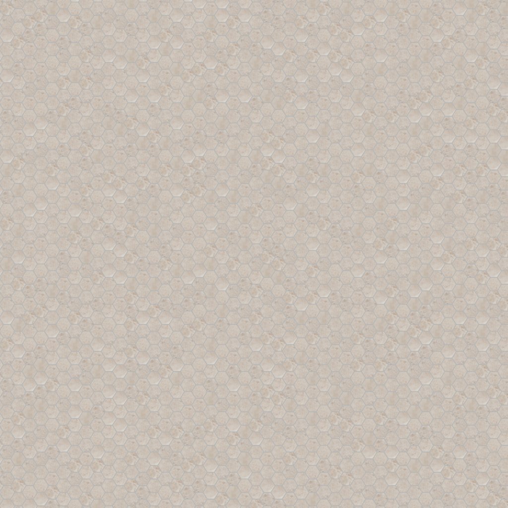 American Olean Rochester - Beige, Hexagon, 1 1/2X1 1/2, Matte (RC03) - Beige