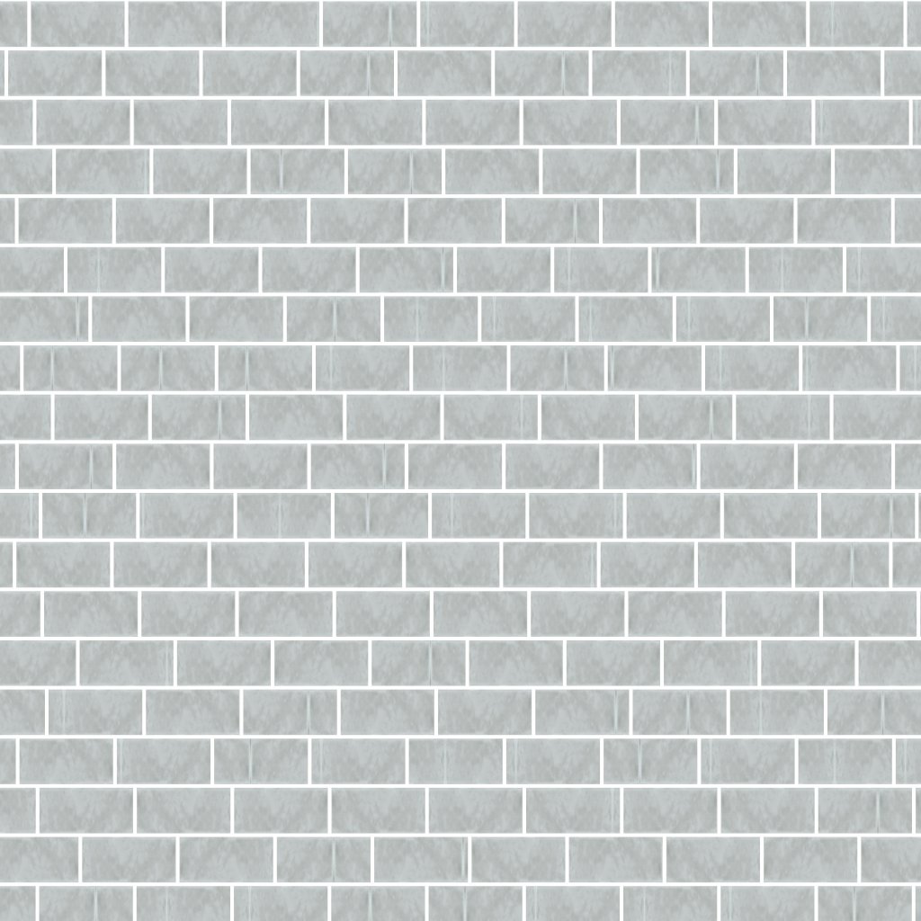 Qualis Ceramica Cottage River Blue 3X6 Glossy - Blue