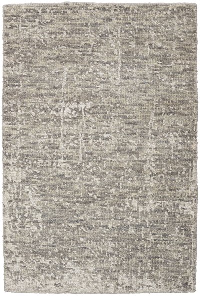 Nourison Home Nourison Luna LUN01 7'9" x 9'9" Grey Silver Modern Indoor Rug - 2' x 3'