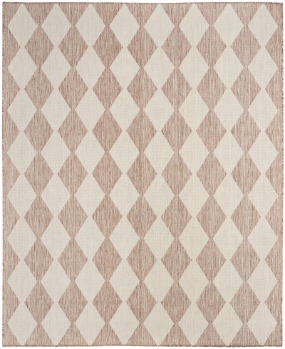 Nourison Home Nourison Positano POS04 8' x Square Beige Modern Rug - 10' x 14'