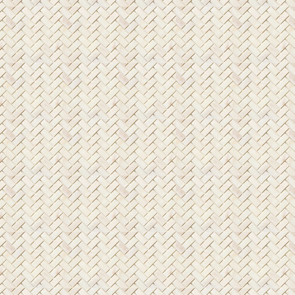 Marble Systems Calacatta Amber Honed Herringbone 1x2 Marble Mosaic 11x11 - Calacatta Amber