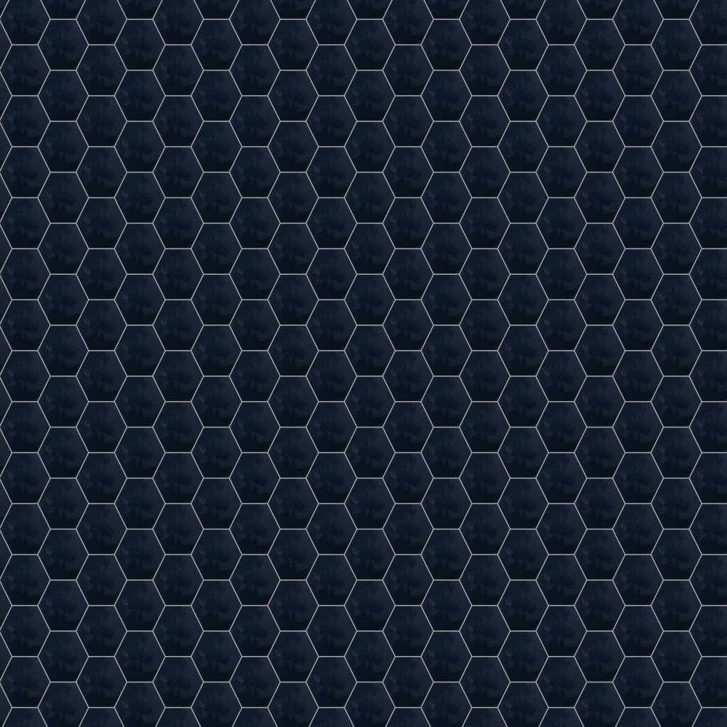 Marble Systems Azul Laguna Glossy Hexagon 4 Ceramic Tile 4x4 - Azul Laguna