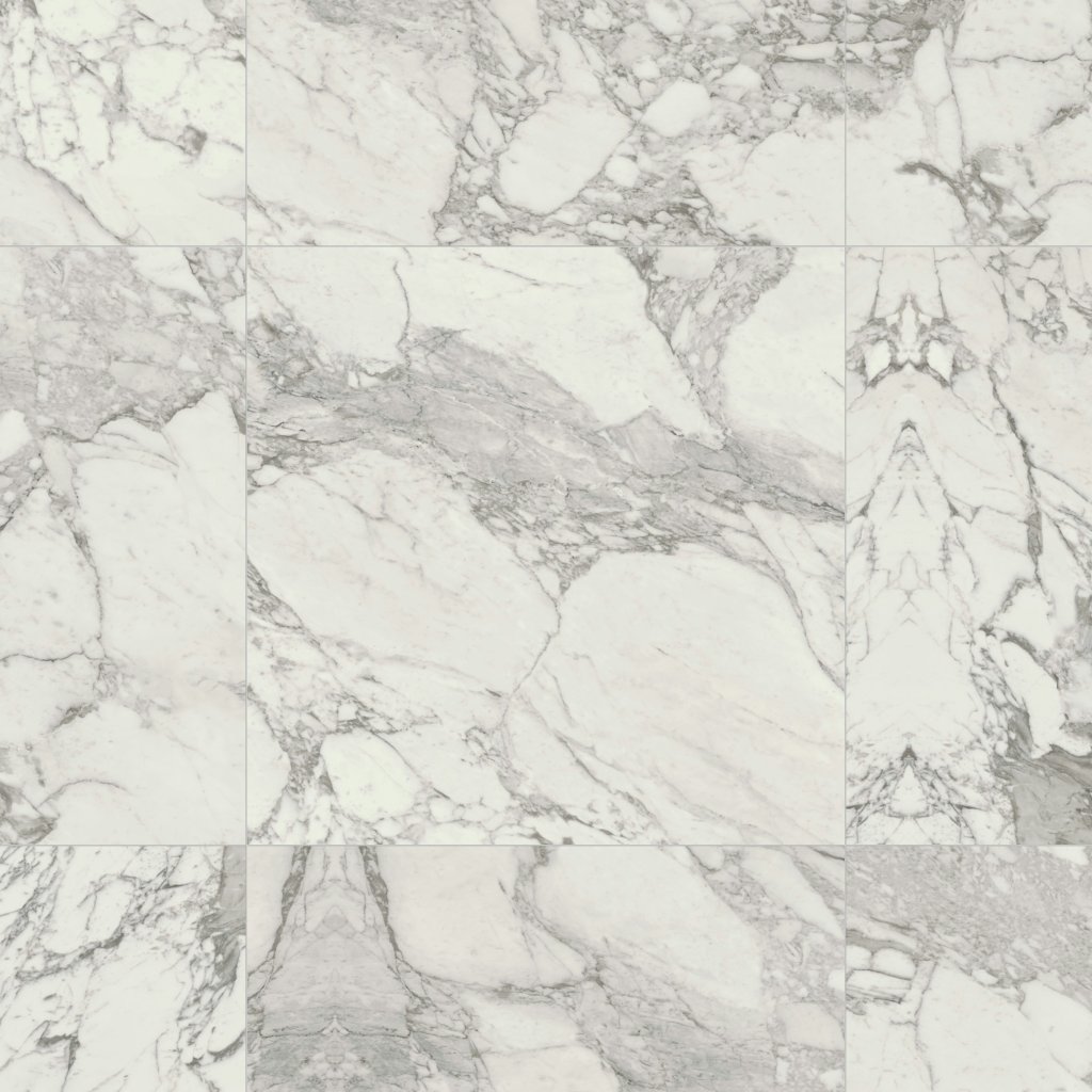 Daltile Marble Attaché Lavish Pearl Arabesque, Square, 32X32, Matte - Pearl Arabesque