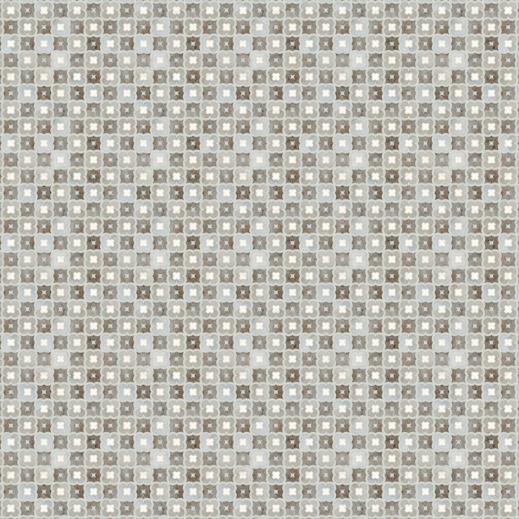 Marble Systems Avenza Light, Dolomite, Palisandra Multi Finish Damascus Marble Mosaic 11x11 - Avenza Light, Dolomite, Palisandra