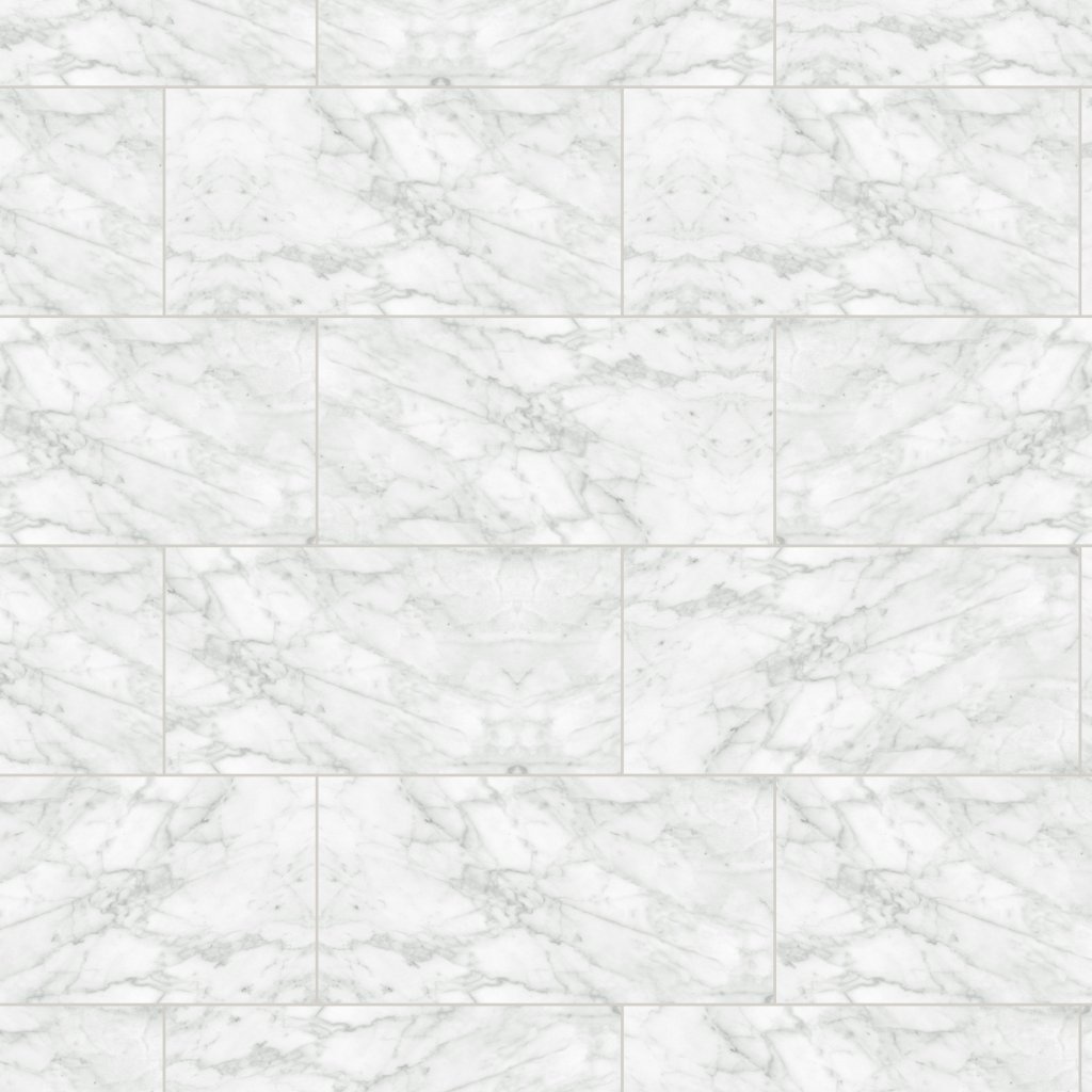 Qualis Ceramica Plata 12x24 Carrara Abisso Matte
