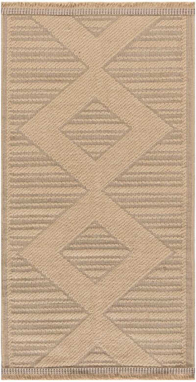 Nourison Home Nourison Washable Organic WSO01 7'10" x 9'10" Natural Beige Modern Indoor Rug - 2' x 4'