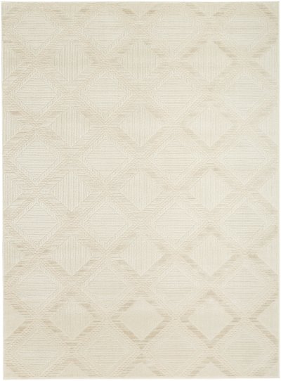 Nourison Home Nourison Serenity Home SRH11 6' x 9' Ivory Modern Indoor Rug - 5'3" x 7'3"