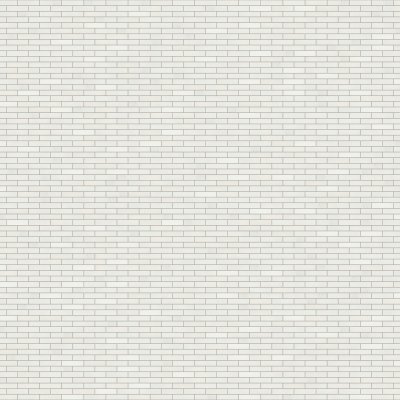 Marble Systems Aspen White Polished 5/8x3 Marble Mosaic 12x12 - Aspen White - 12" x 12" x 3/8"