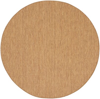 Nourison Home Nourison Horizon Indoor/Outdoor HOZ02 3' x 5' Natural Modern Rug - 5' Round