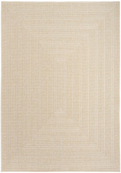Nourison Home Nourison Tulum TLM04 6' x 9' Cream Outdoor Rug - 6' x 9'