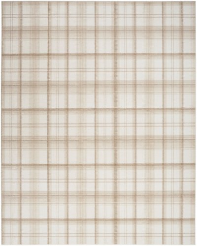 Nourison Home Nourison Grafix GRF03 2' x 6' Ivory Beige Farmhouse Indoor Rug - 7'10" x 9'10"