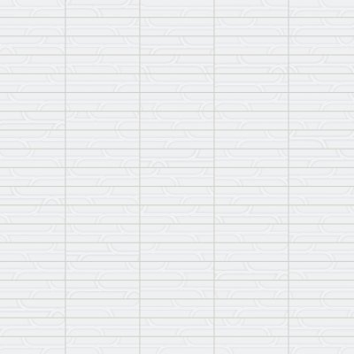 Qualis Ceramica Geometra 3x12 Powder Ivy - 3" x 12"