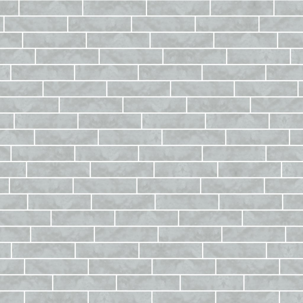 Qualis Ceramica Cottage River Blue 3X12 Glossy
