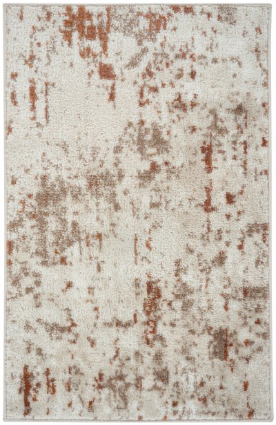 Nourison Home Nourison Quarry QUA01 2'2" x 12' Ivory Rust Modern Indoor Rug - 2' x 3'